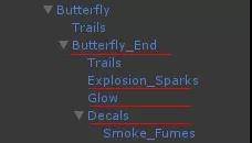 unity3D教程：制作蝴蝶烟火视觉特效